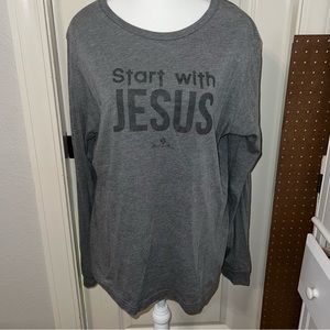 Women’s Long Sleeve Jesus shirt